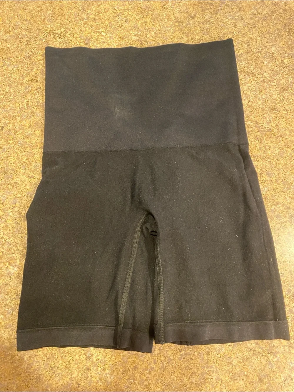 Nautica Intimates Smoothing Slimming Undergarment Shorts Black Large MUSTY SMELL